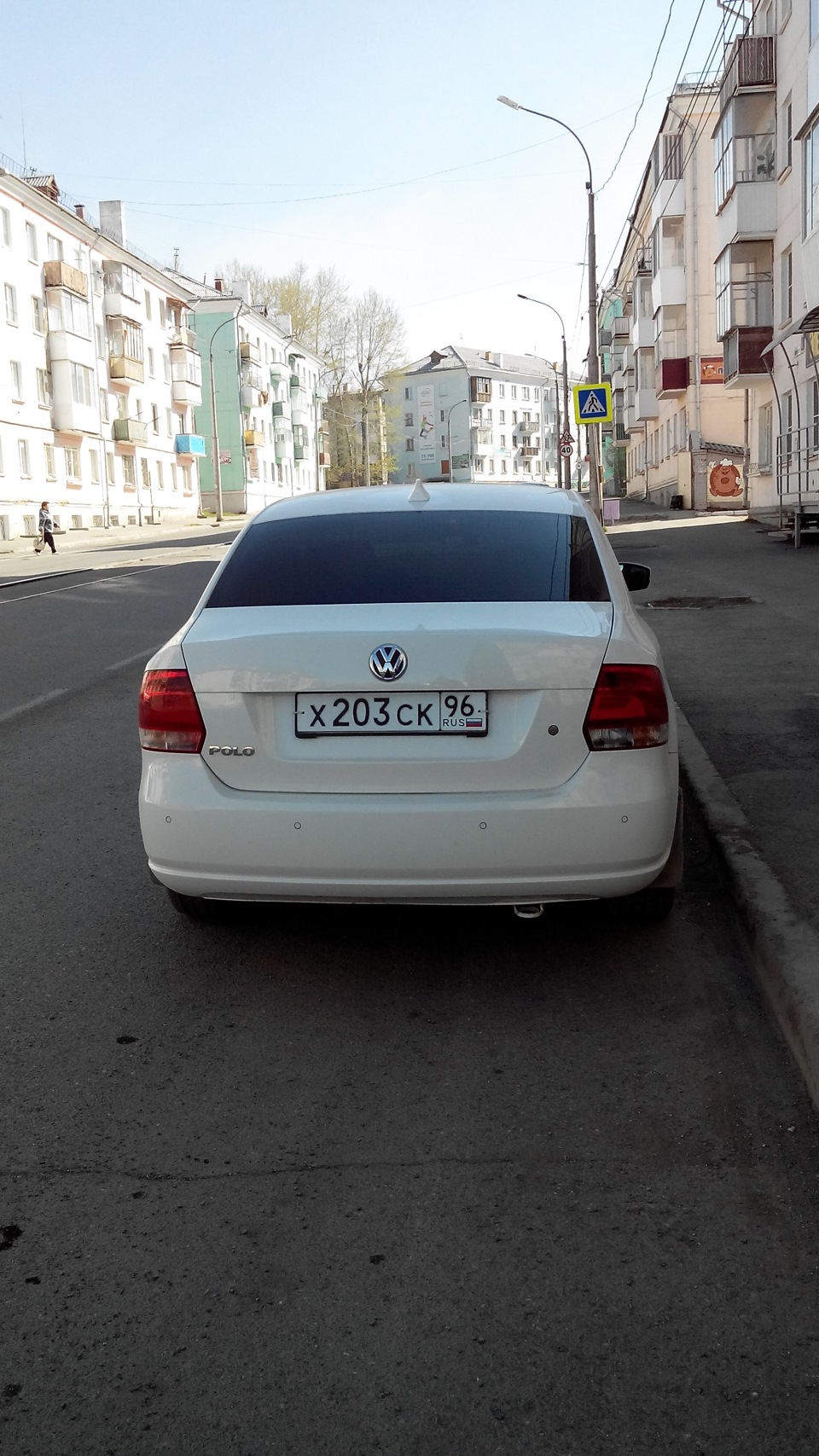 Плавник акулы ))) — Volkswagen Polo Sedan, 1,6 л, 2013 года | автозвук ...