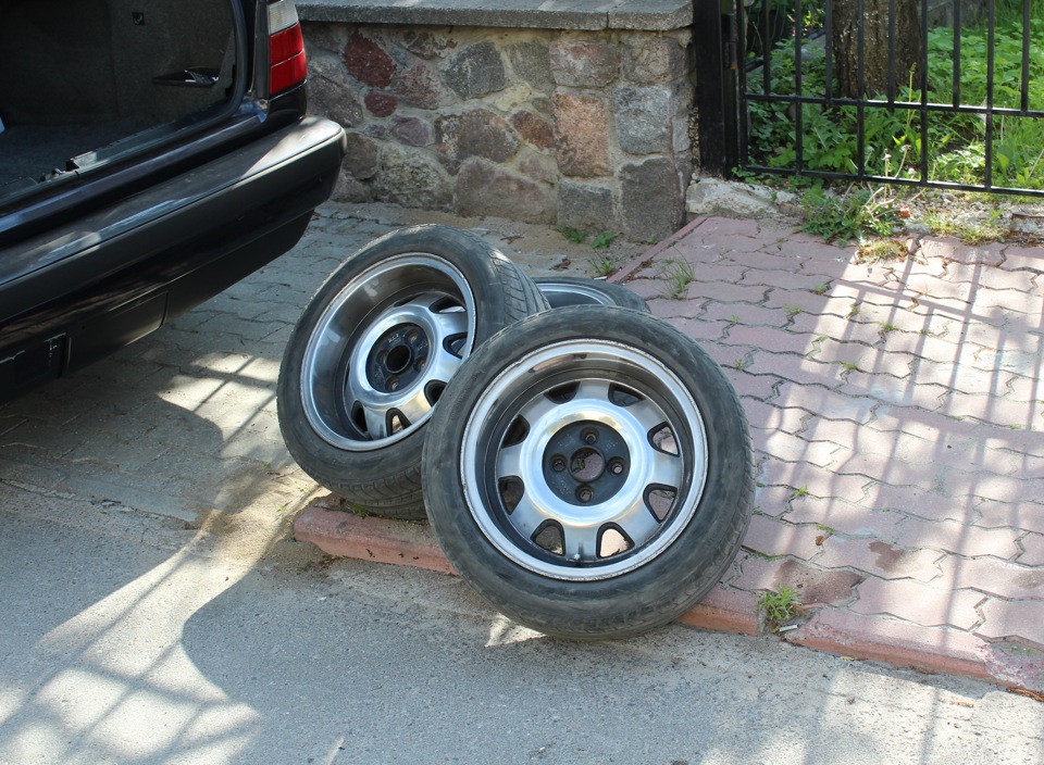 Свершилось, наконец то поставил диски! — Opel Ascona B, 1,3 л, 1981 ...