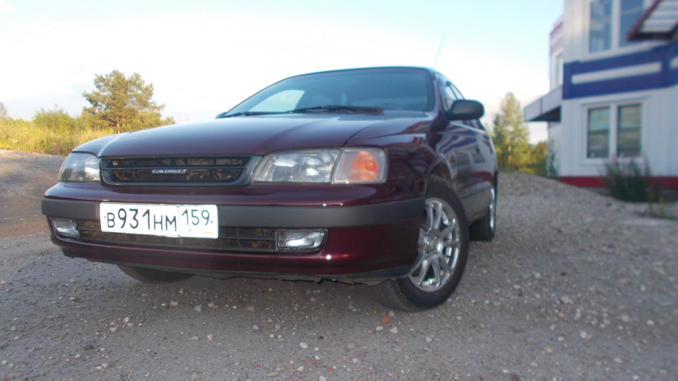 Низкое давление во впускном коллекторе — Toyota Carina E, 2 л, 1997 ...