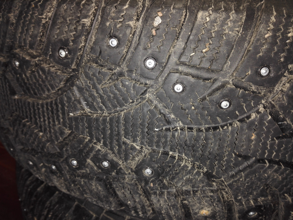 Дошиповка зимних шин — SsangYong Kyron, 2 л, 2008 года | шины | DRIVE2