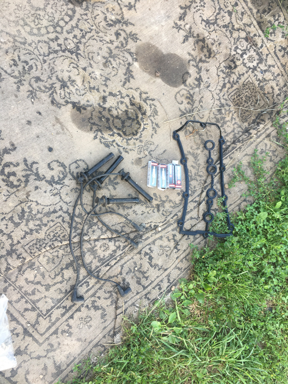 Замена брони-проводов, свечей и прокладки — Chery Tiggo, 2 л, 2011 года ...