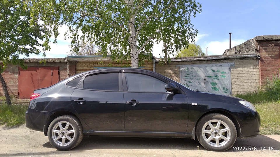 Замена задних пружин. — Hyundai Elantra (4G), 1,6 л, 2007 года | своими ...