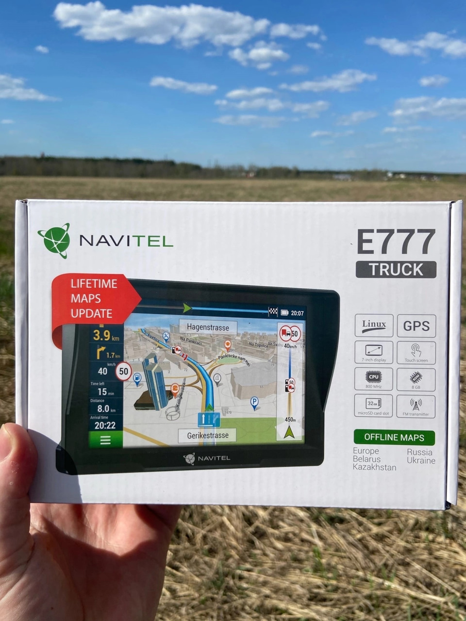 NAVITEL E777, теперь точно не заблудишься! — KIA Ceed (2G), 1,6 л, 2013  года | аксессуары | DRIVE2