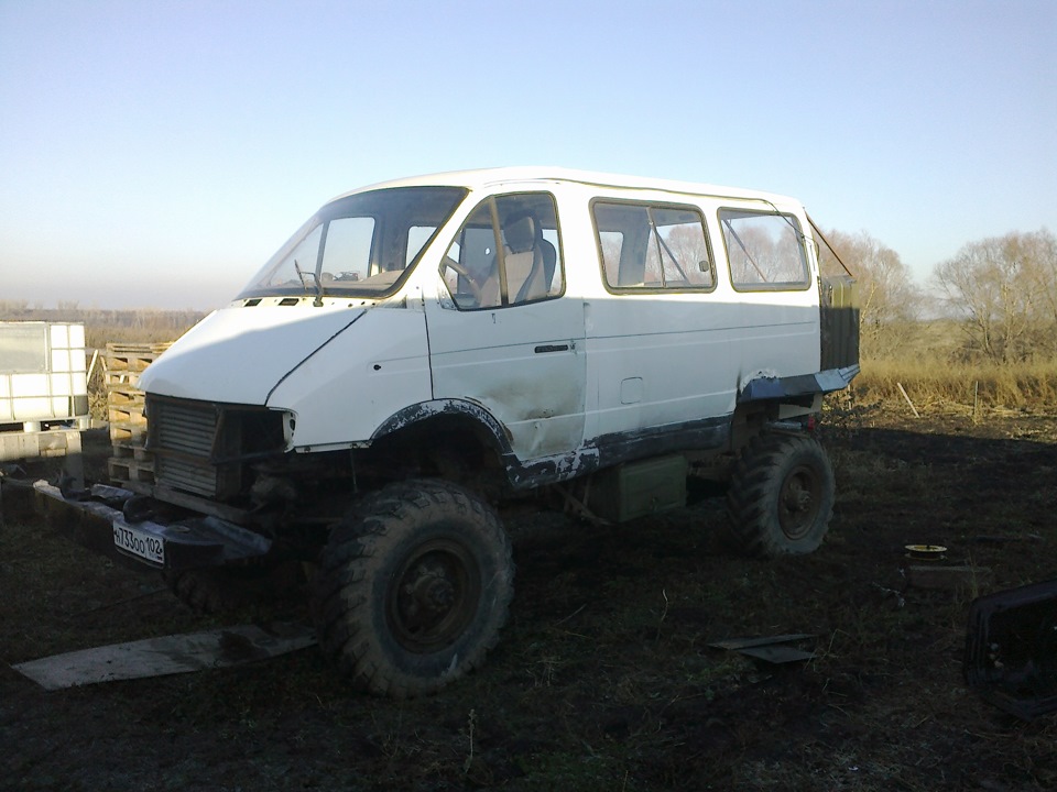 Передок и задние крылья — ГАЗ Газель, 4,2 л, 1994 года | тюнинг | DRIVE2