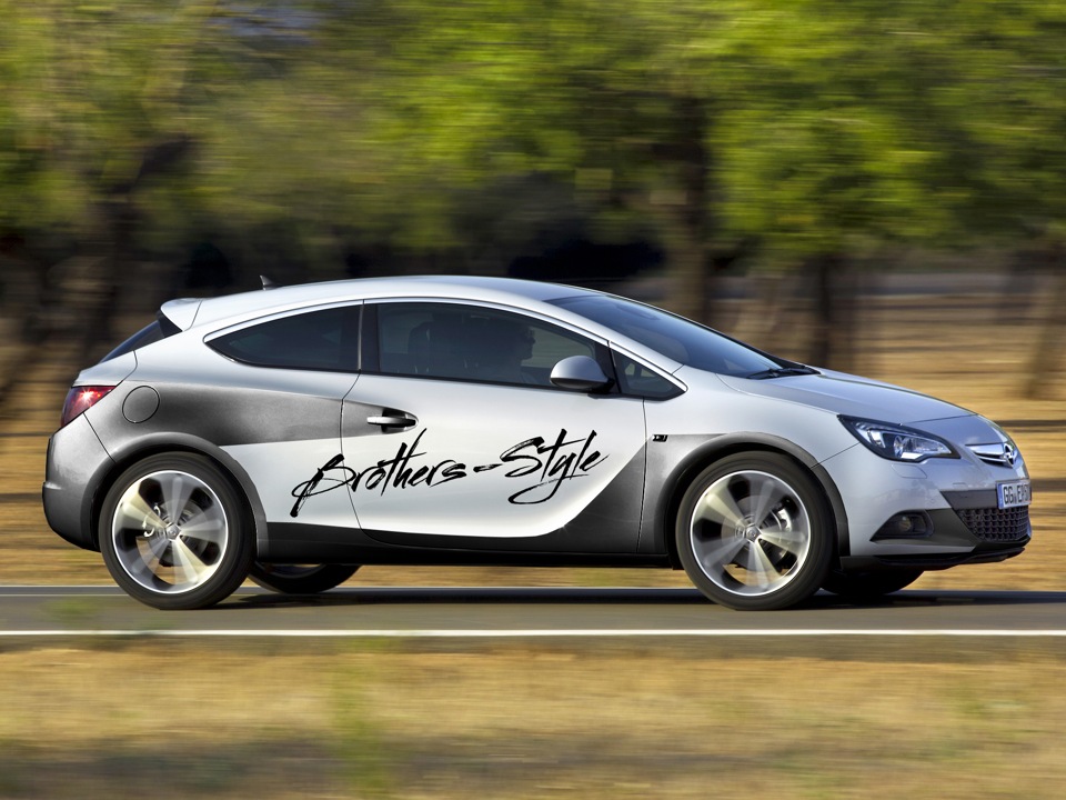 Аэрография Opel Astra GTC