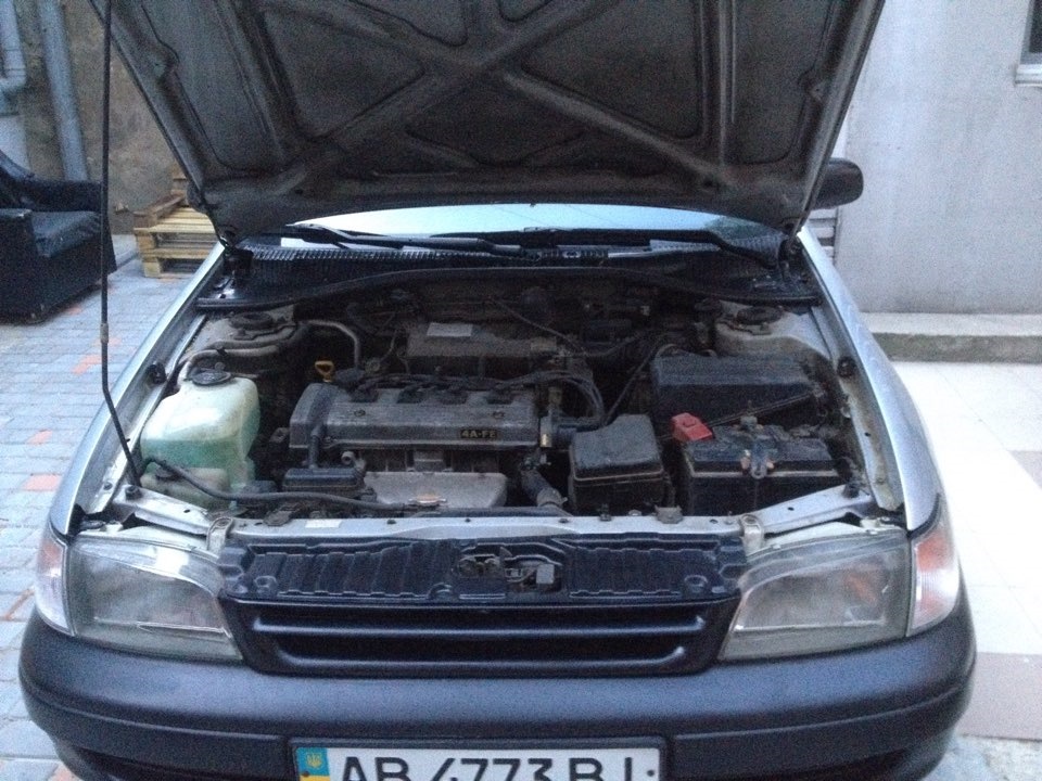Пыльник радиатора — Toyota Carina E, 1,6 л, 1997 года | аксессуары | DRIVE2