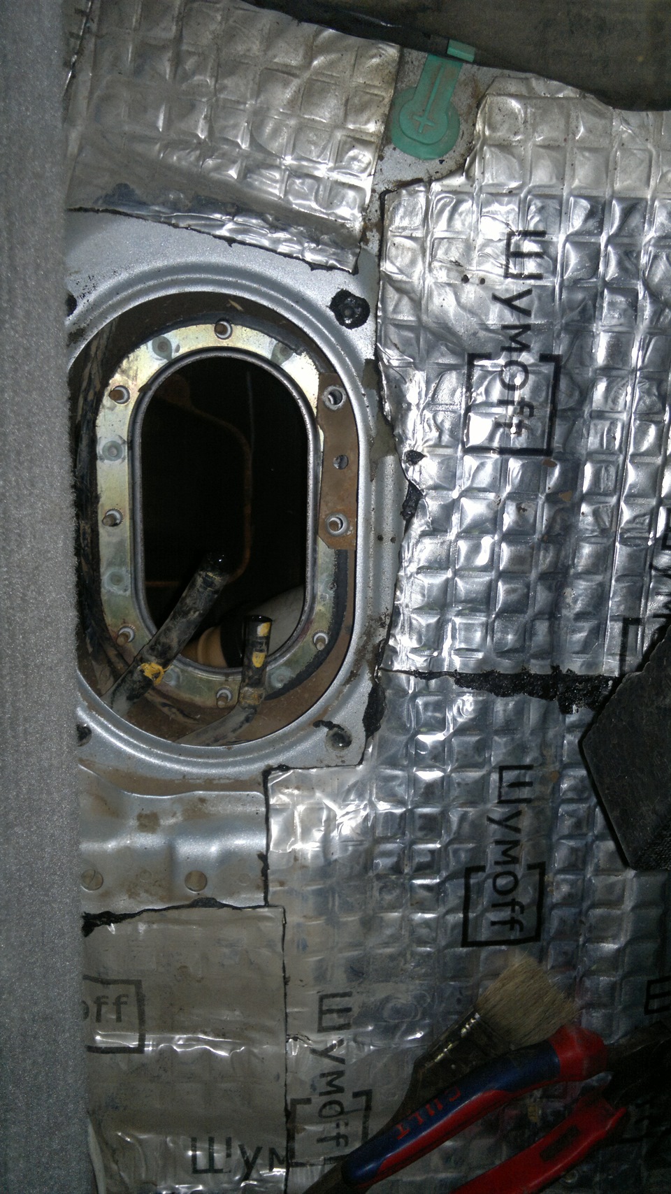 Чистка сеточки бензонасоса (бензоприемник) — Subaru Forester (SG), 2,5 ...