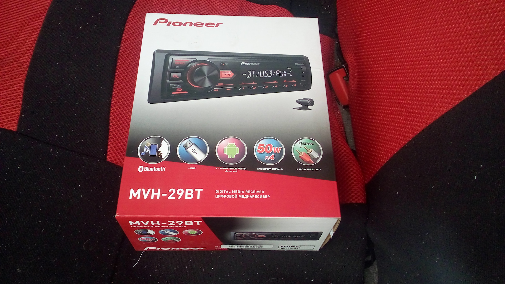 Автомагнитола pioneer mvh 29bt инструкция