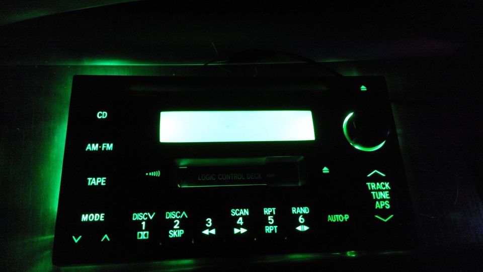 Замена подсветки дисплея и кнопок автомагнитолы. №1 — DRIVE2
