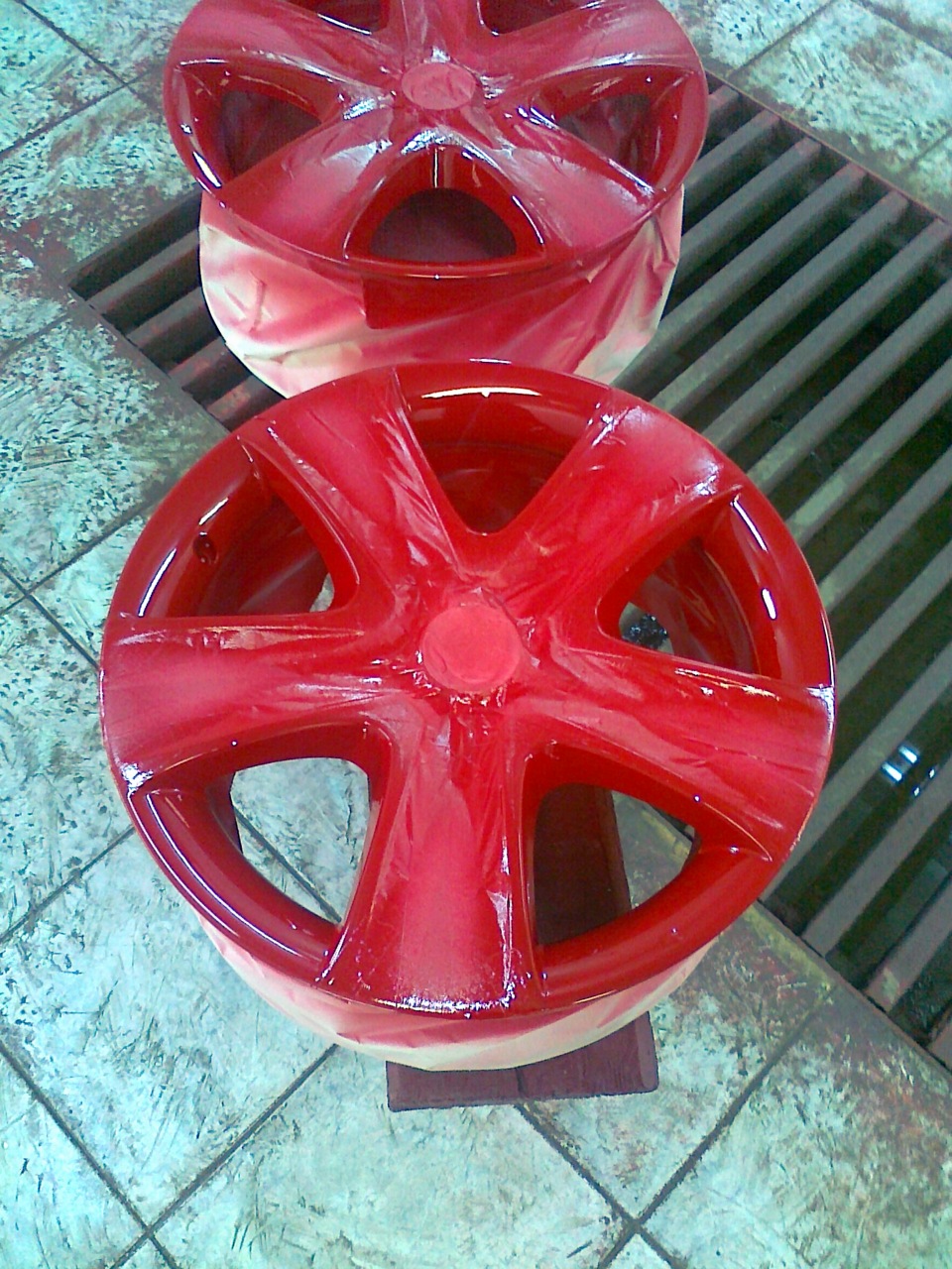 Покраска дисков — Skoda Octavia A5 Mk2, 1,6 л, 2011 года | колёсные ...