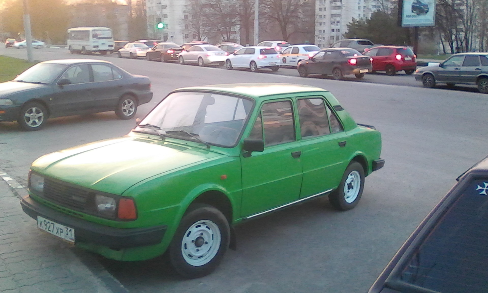 Skoda 105 Lime Green