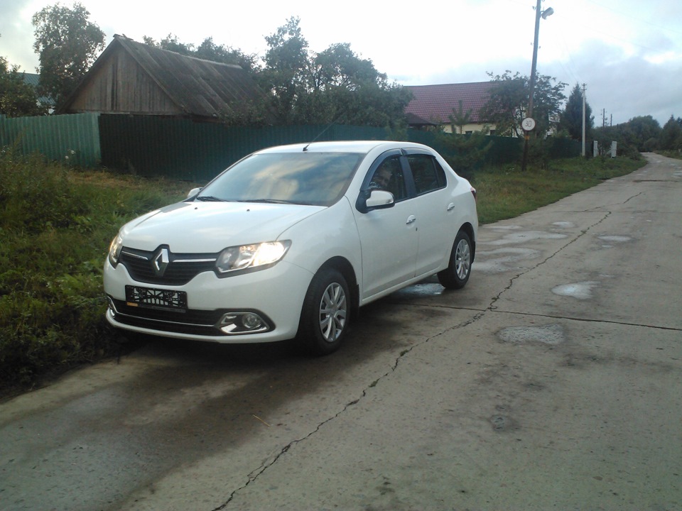 Первые впечатления! — Renault Logan (2G), 1,6 л, 2014 года | обкатка ...