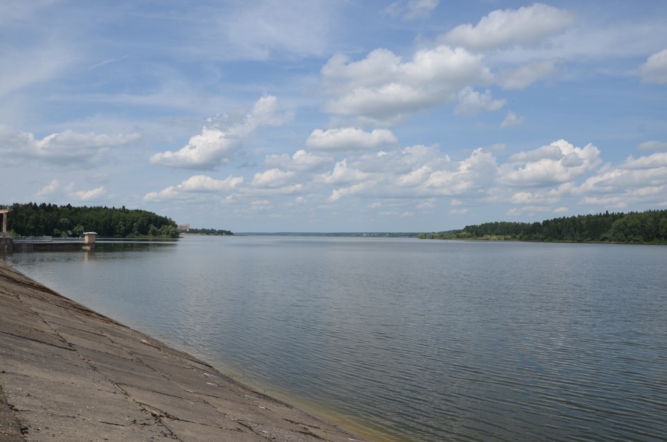 Фото рузского водохранилища