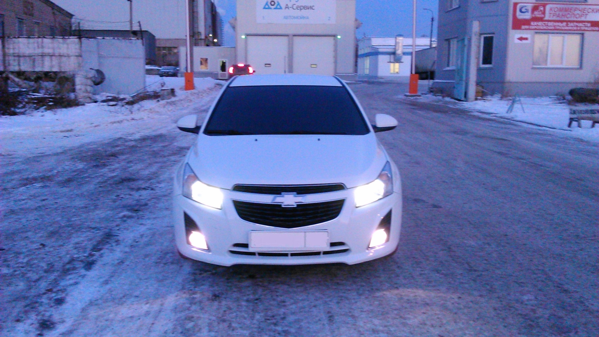 Chevrolet Cruze бункер