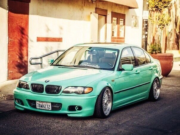 BMW e46 Green