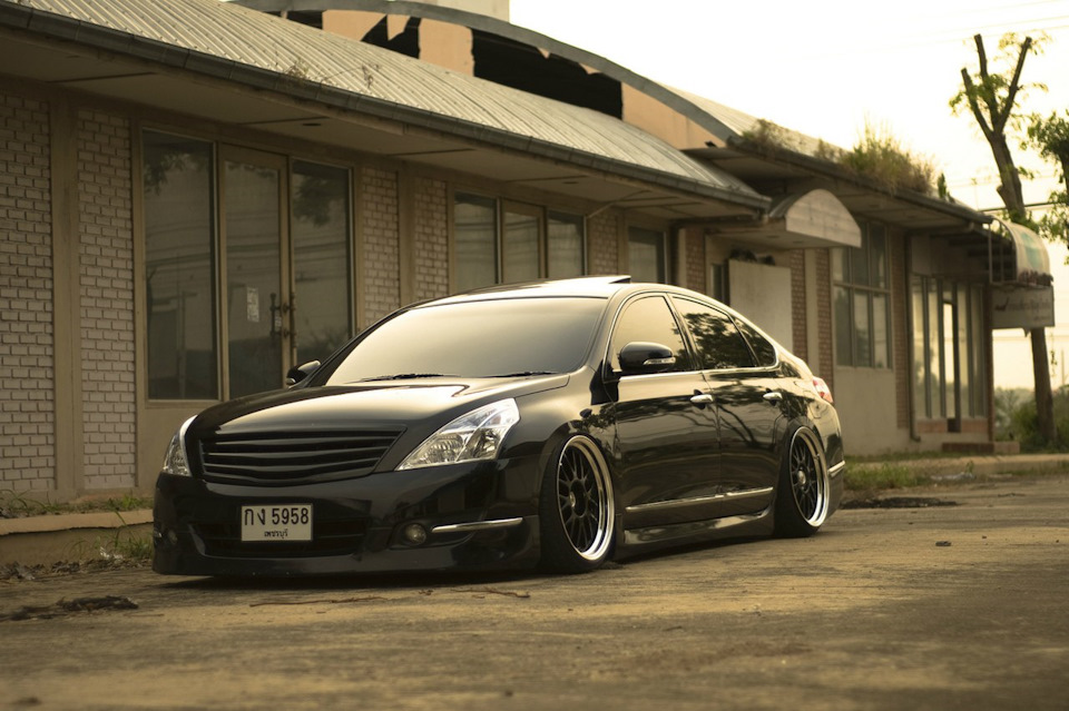 Занижение nissan teana j31