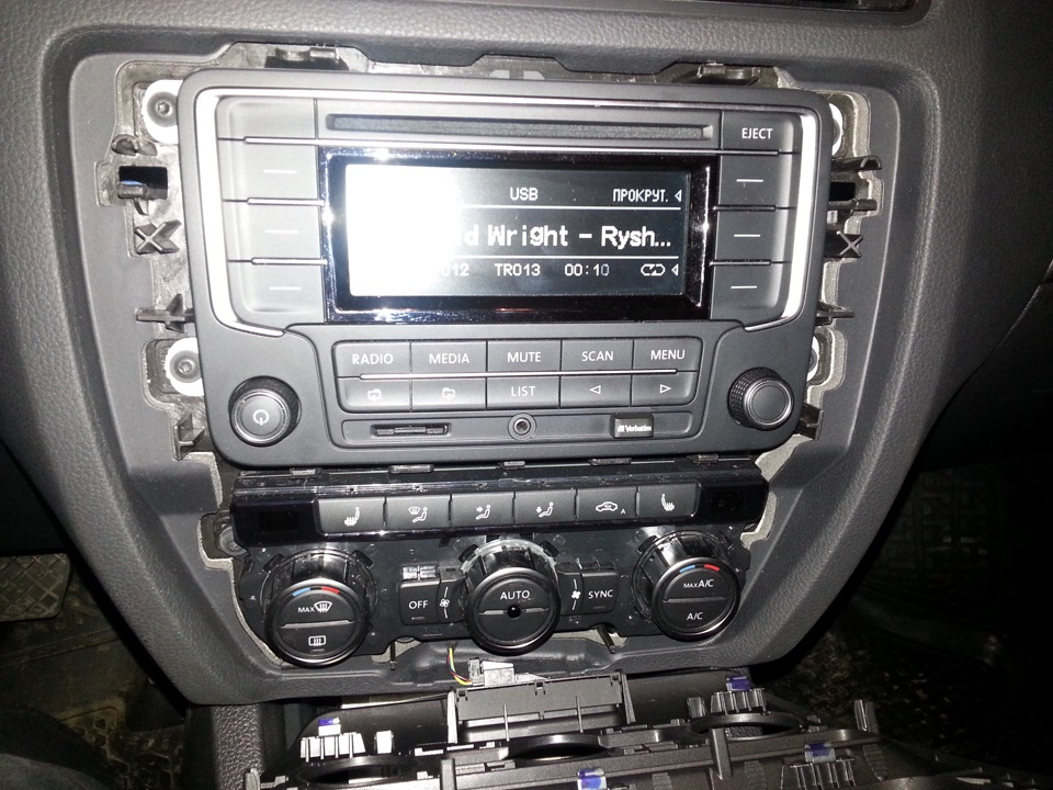 Купить Автомобильный радиоприемник стерео rcd510 mp3 usb aux плеер для vw golf 5