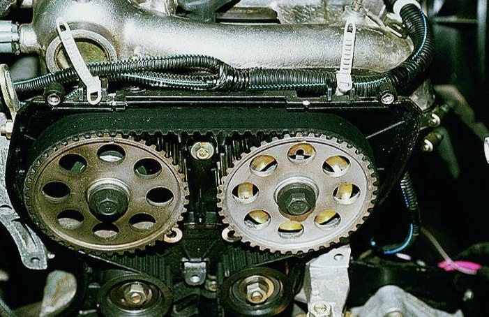 Как поменять ремень ваз 2110 Замена Ремня ГРМ - Lada 21120, 1,5 л, 2003 года плановое ТО DRIVE2