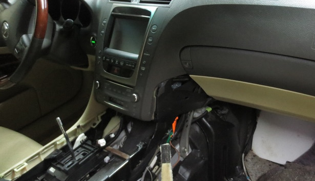 Как снять бардачок на лексус рх 300 Замена воздуховодов на Lexus GS300 lll - Lexus GS (S190), 3 л, 2005 года своими 