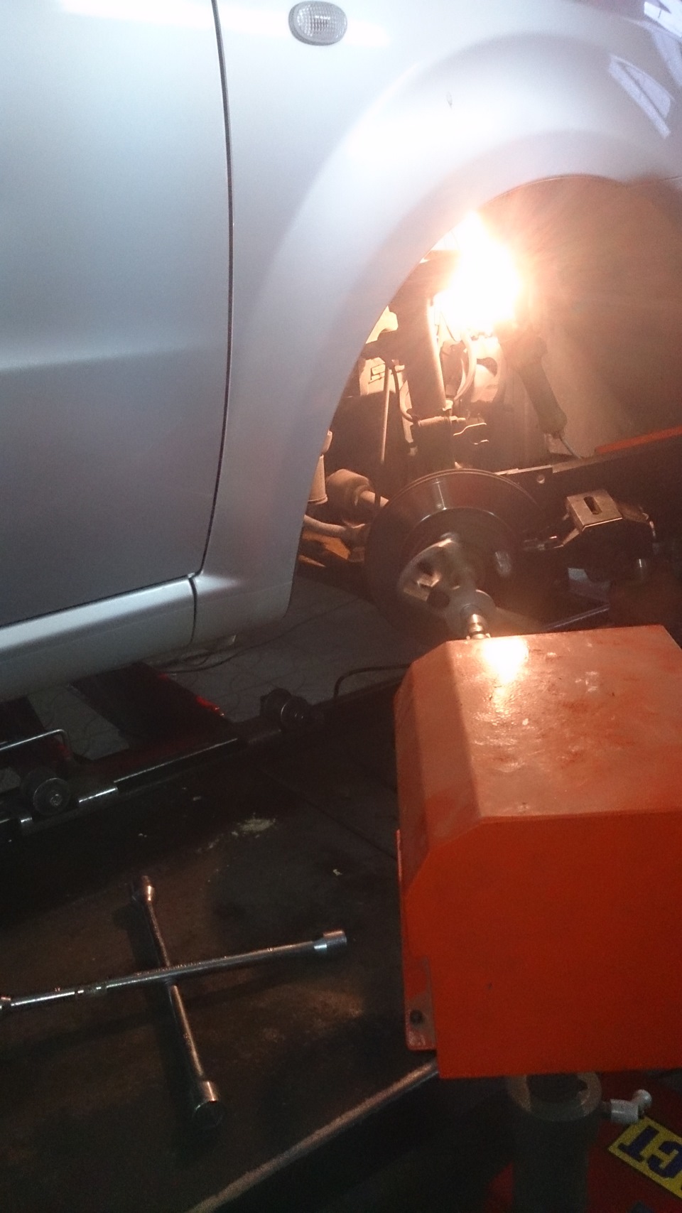 Статья №2.Расточка тормозных дисков, замена колодок — Chevrolet Aveo ...