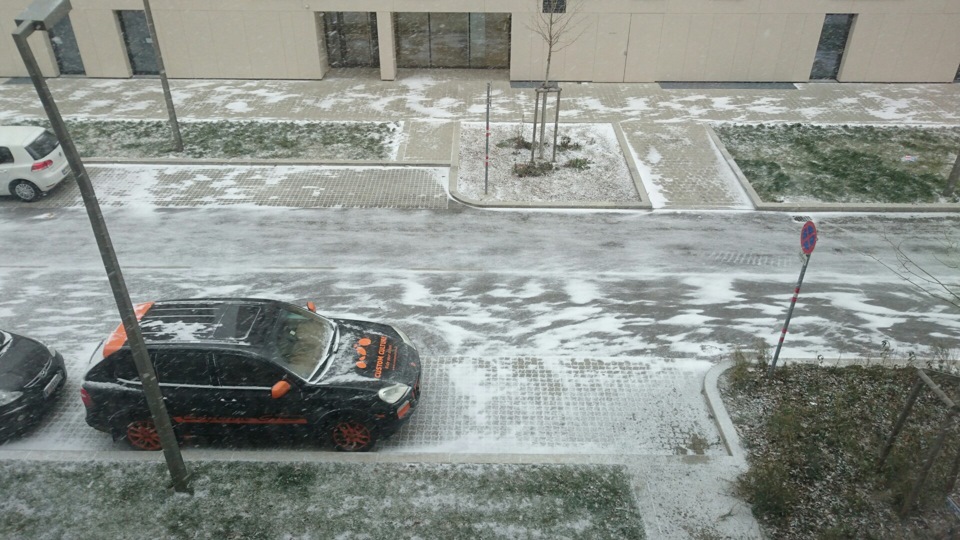 Снежный — Porsche Cayenne (1G) 955/957, 4,8 л, 2009 года | фотография ...