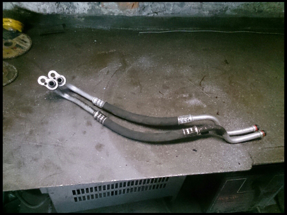 Замена штуцера на трубке от мерседеса — DRIVE2