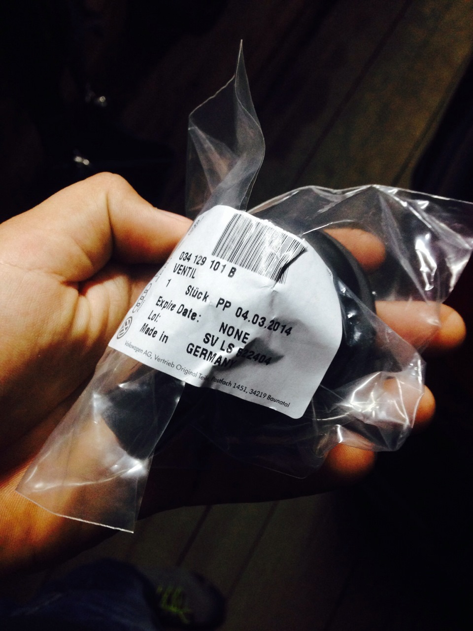 Замена редукционного клапана. — Volkswagen Passat Variant (B5), 1,8 л ...