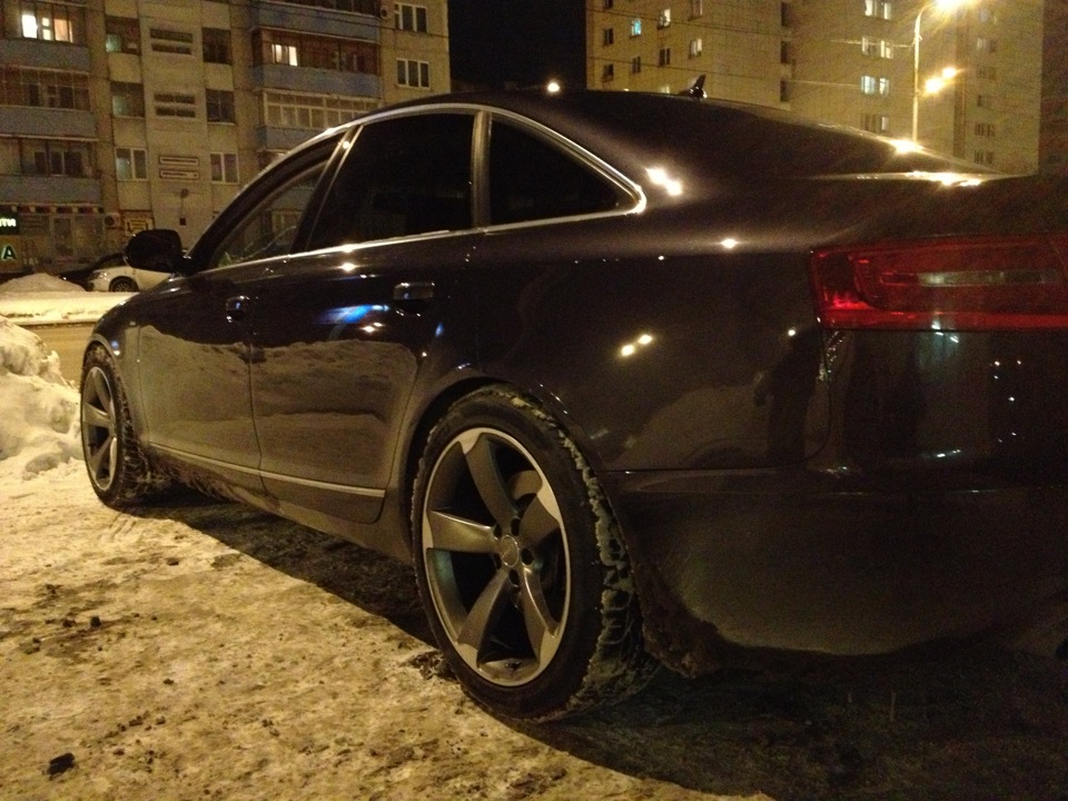 Audi a5 золотые диски