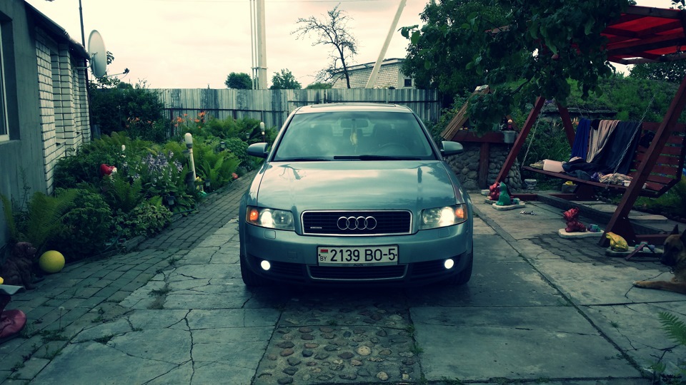 пару обычных фото) — Audi A4 (B6), 1,8 л, 2002 года | фотография | DRIVE2