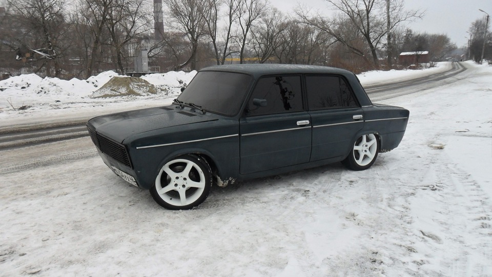 Пацанский тюнинг ваз Неудержался - поставил)) R16 )) - Lada 2106, 1,6 л, 1983 года колёсные диски DRI