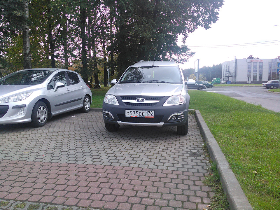Photo from the logbook Lada Largus Cross