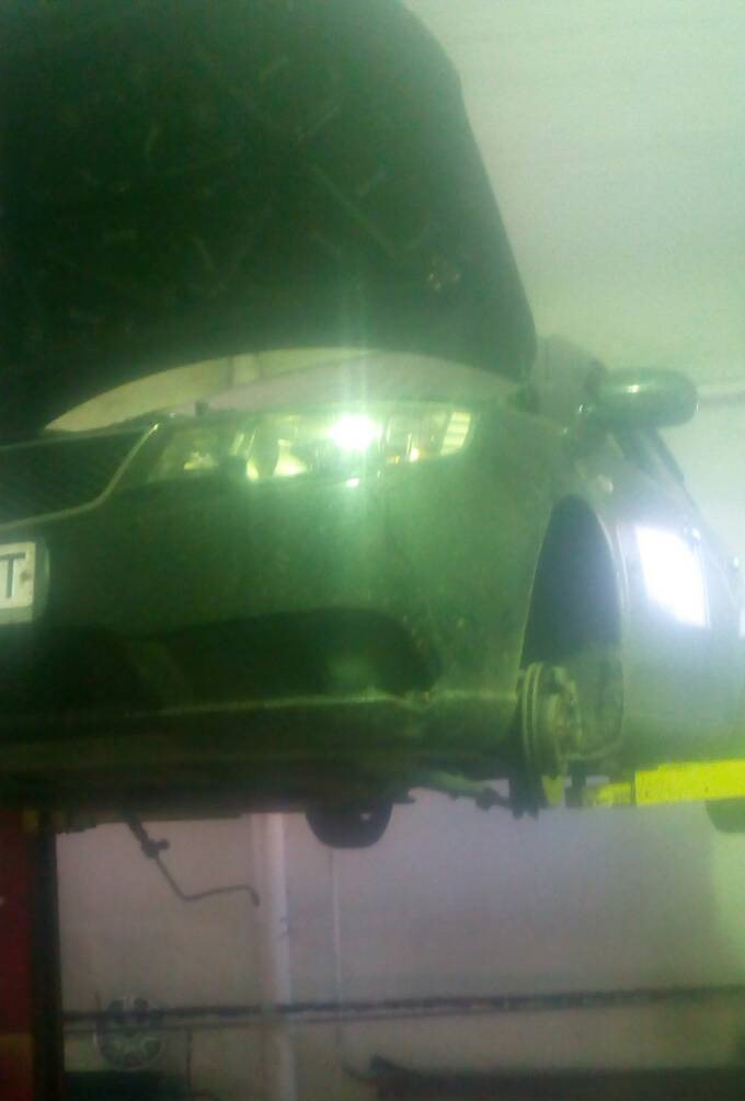 Рулевая рейка, потекла. — KIA Cerato (2G), 1,6 л, 2009 года | визит на ...