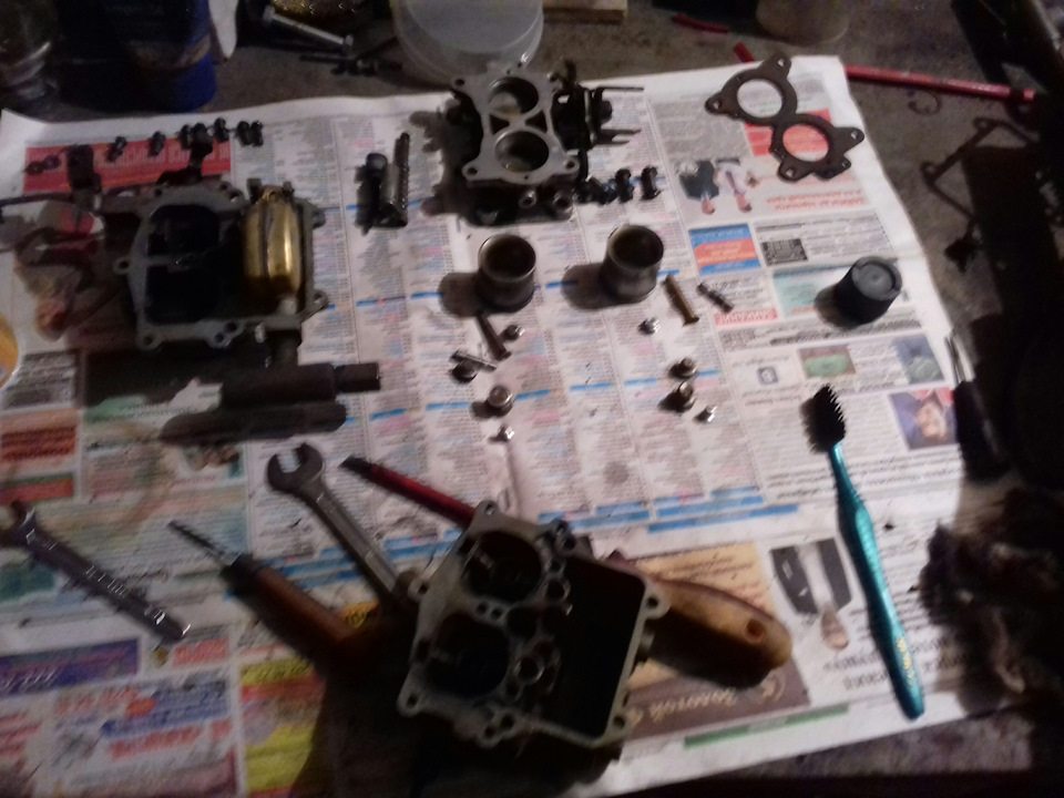 Карбюратор — ГАЗ 2411, 2,4 л, 1991 года | своими руками | DRIVE2