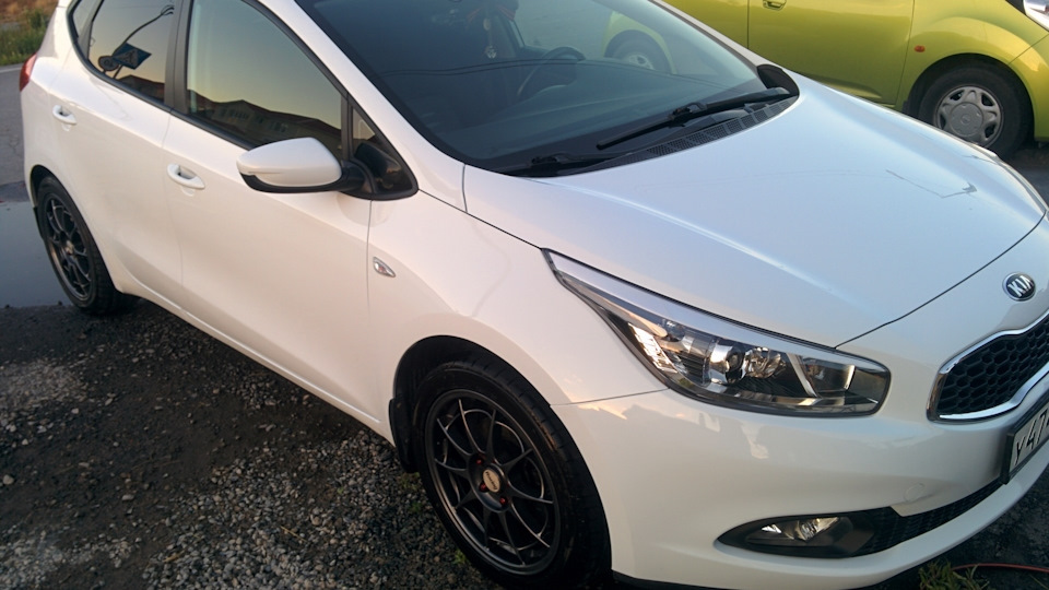 какая сверловка на kia ceed