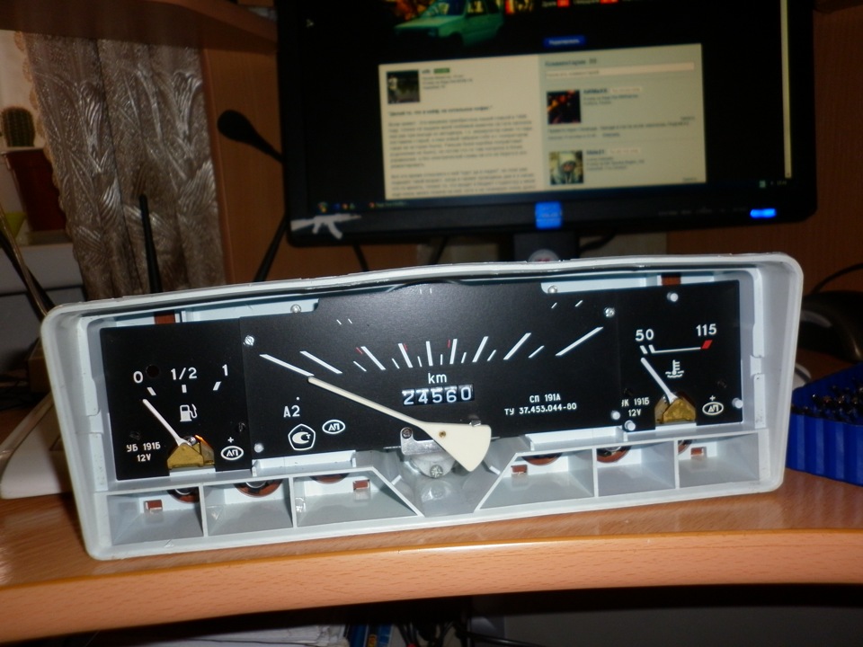Подсветка приборной панели — Lada 11113 Ока, 0,8 л, 1998 года ...