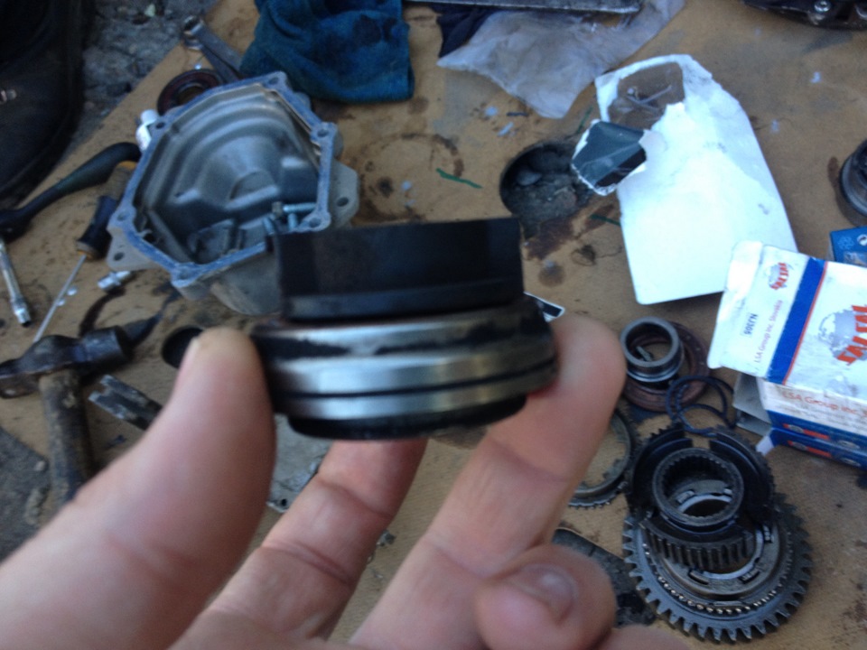 Сборка коробки передач Lada Granta