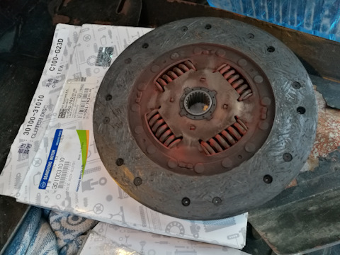 3010031010 Диск сцепления SSANG YONG | Запчасти на DRIVE2