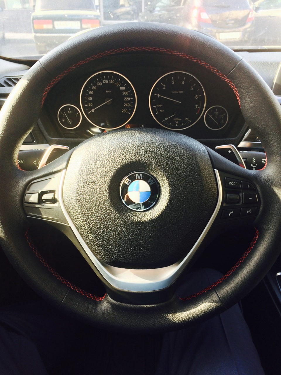 Ушастый руль — BMW 3 series (F30), 2 л, 2012 года | тюнинг | DRIVE2