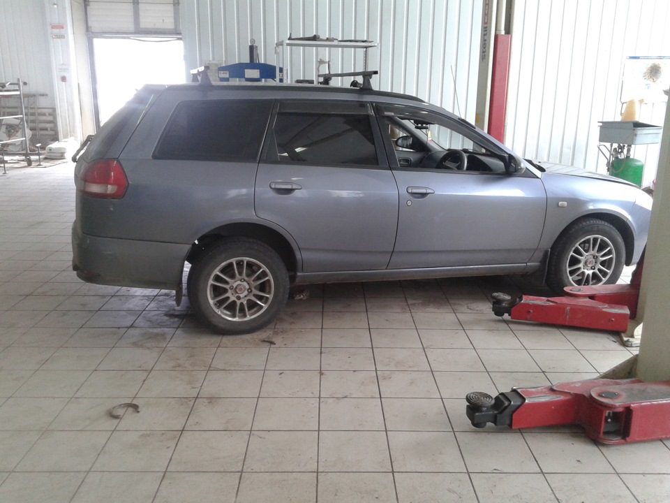 Пружины Шнива — Nissan Wingroad (Y11), 1,5 л, 2002 года | тюнинг | DRIVE2