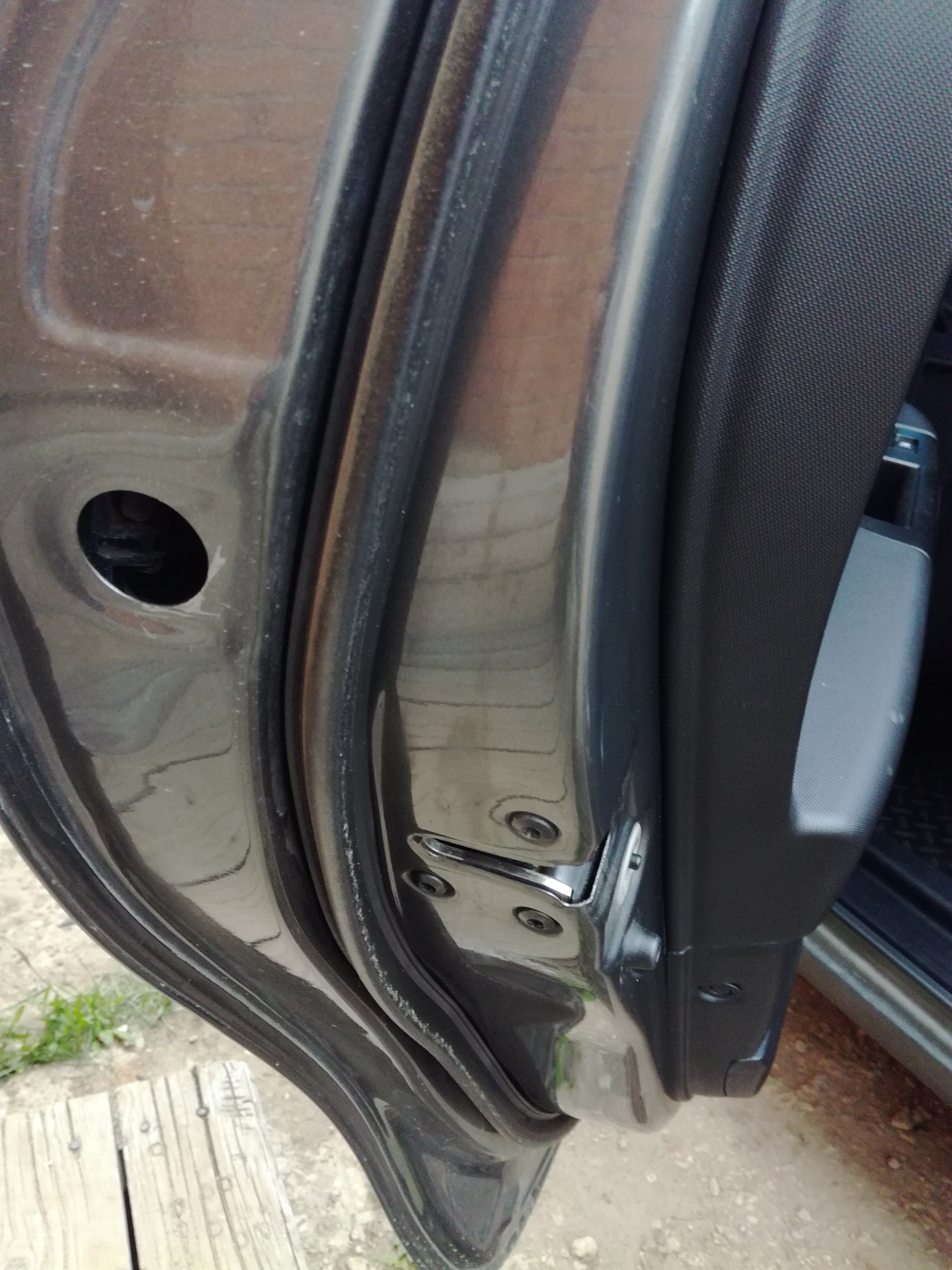 Заглушка задней двери. — KIA Ceed (1G), 1,6 л, 2011 года | кузовной ...