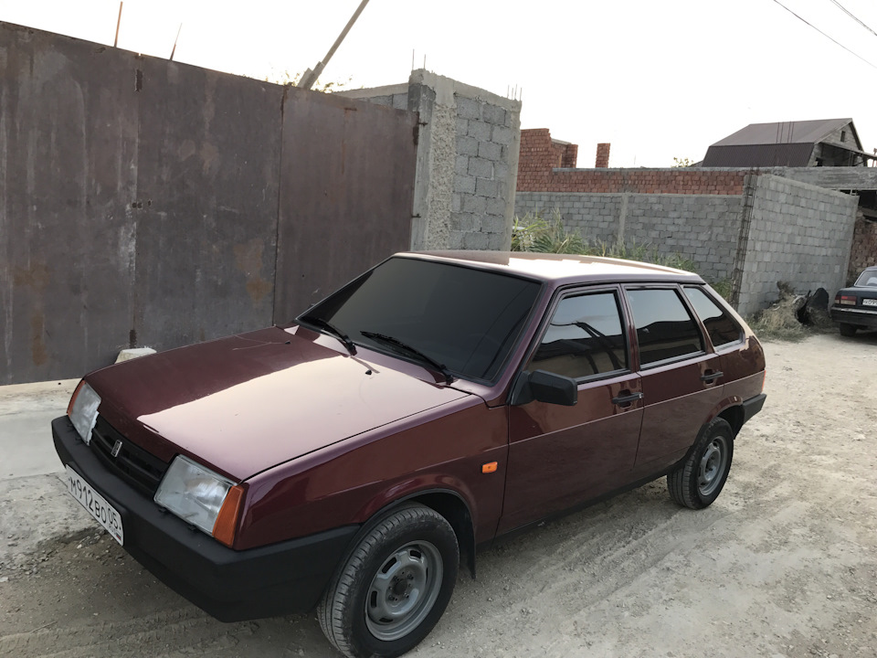 Чехлы передних сидений и чуточку спорта)) — Lada 21093, 1,5 л, 2004 ...