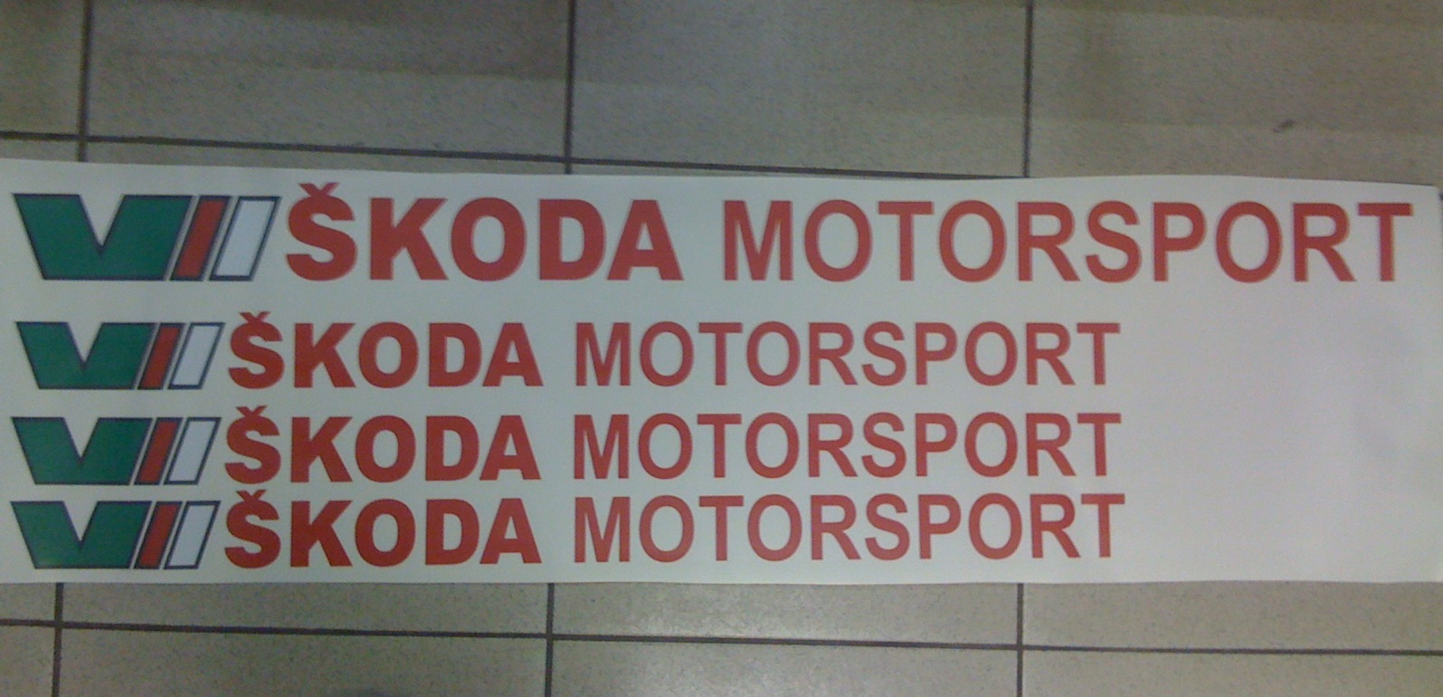New Style WRC / Первые заготовки для оклейки авто — Skoda Octavia Mk1 ...