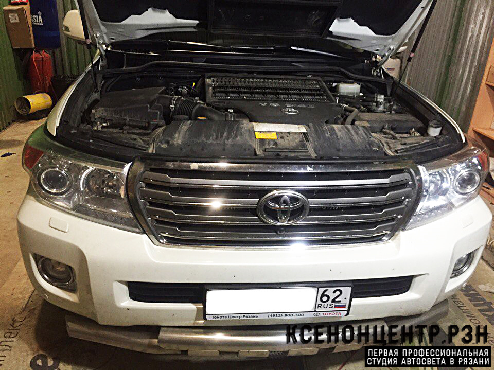 Устранение запотевания, чистка изнутри. Toyota Land Cruiser 200 ...
