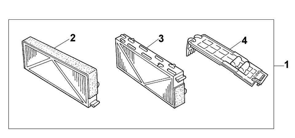 Салонный фильтр — Сообщество «Honda CR-V I (RD1, RD2)» на DRIVE2