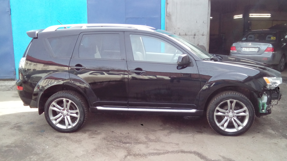 Roadest ч.3 ( подключение фар) — Mitsubishi Outlander XL, 3 л, 2017 ...