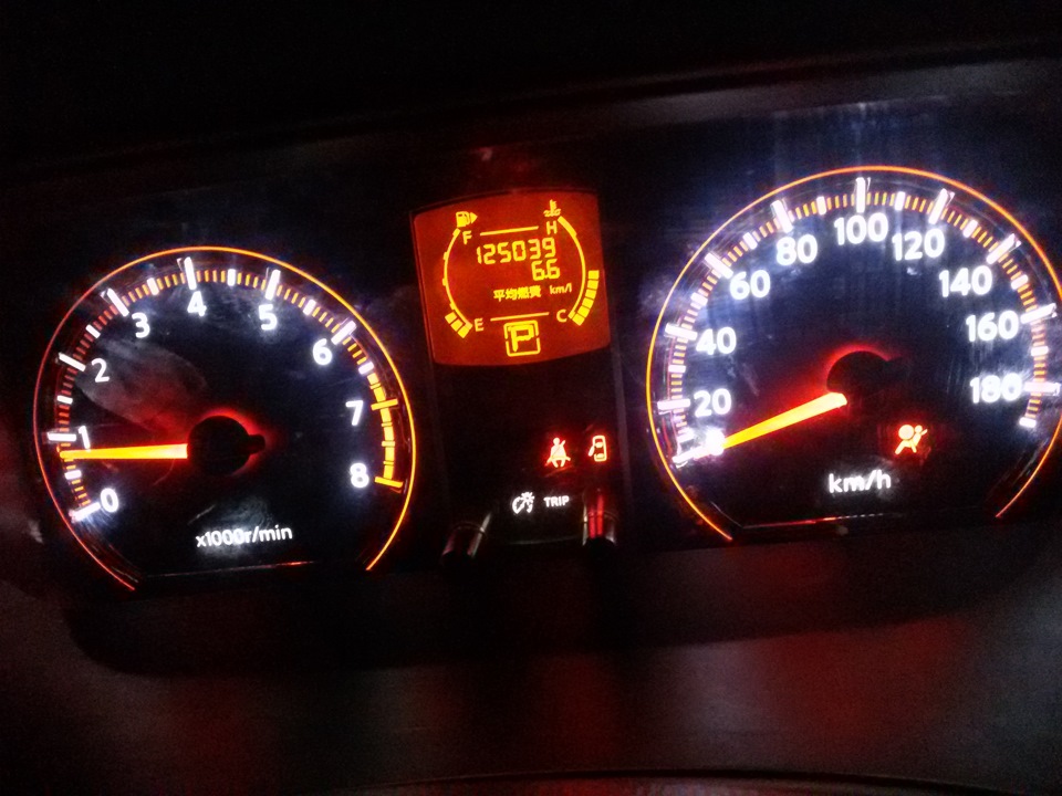 Новый спидометр — Nissan Serena Mk III (C25), 2 л, 2006 года ...