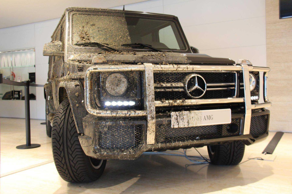 Mercedes Gelandewagen с кенгурятником