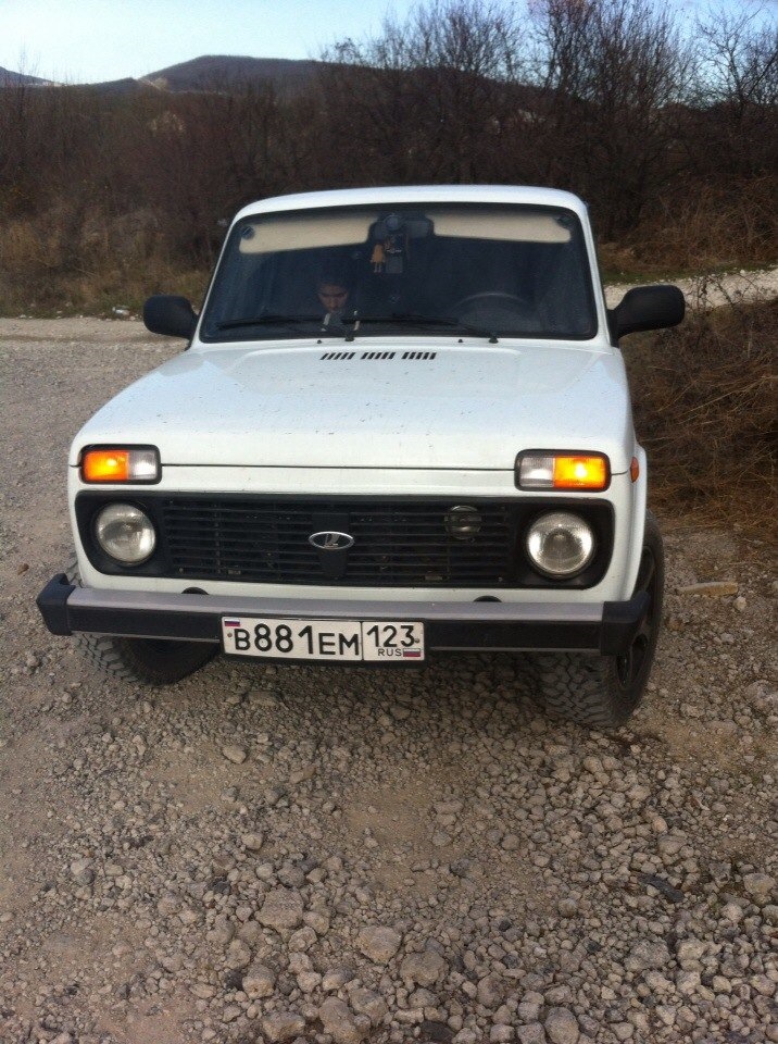 габариты американ стаил, замена дворников. — Lada 4x4 3D, 1,7 л, 2012 ...