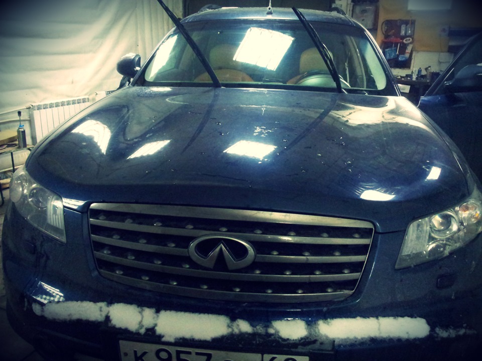 Атермальная тонировка(хамелеон) — Infiniti FX (1G), 3,5 л, 2007 года ...