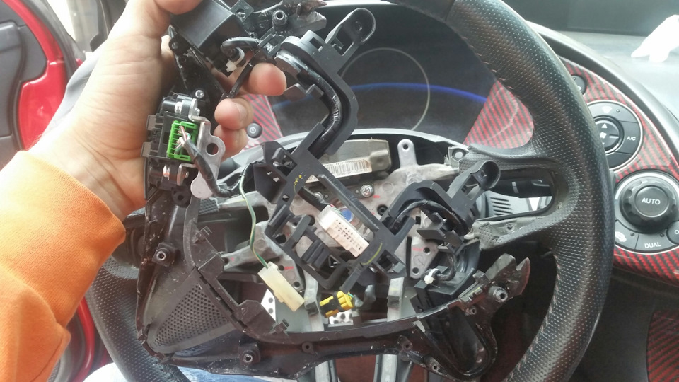 Перепайка диодов на руле, предохранитель в зеркалах — Honda Civic Type ...